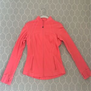Coral Lululemon Define Jacket